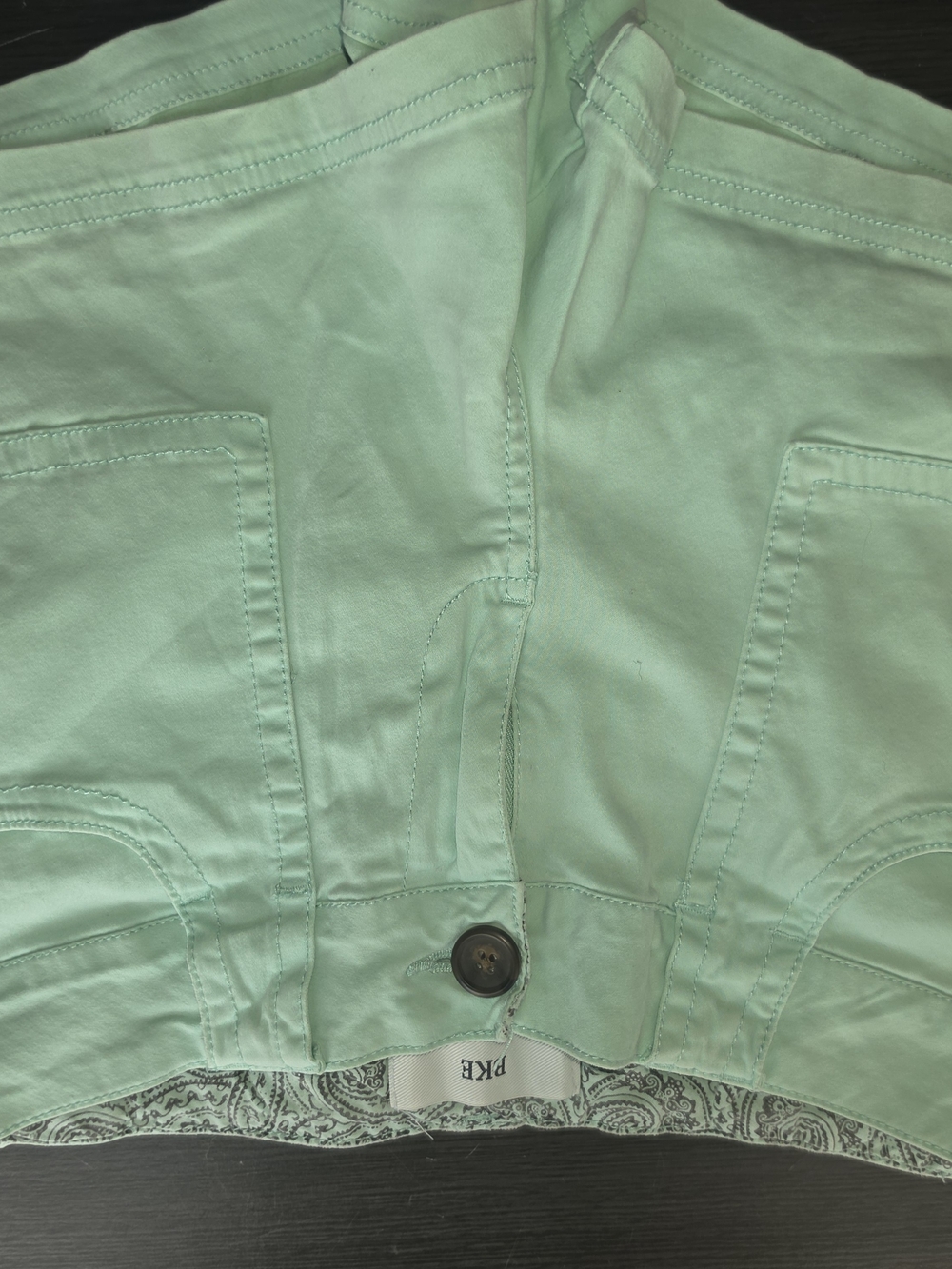 BKE Women's Mint Green Shorts